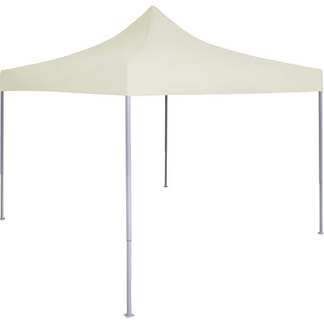 Carpa de Fiesta Crema 200 x 200 x 315 cm Tela Oxford vidaXL
