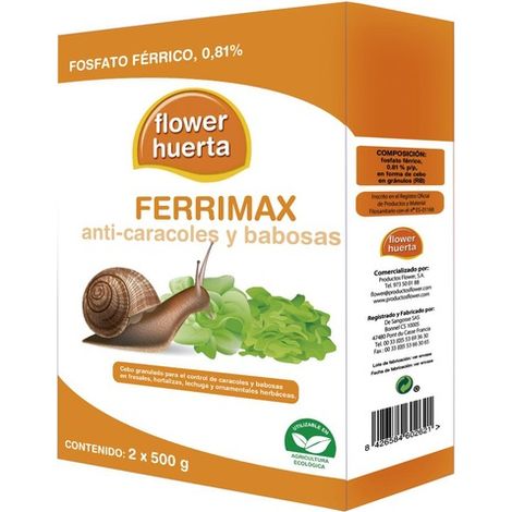 Fleur Huerta Ferrimax anti-escargots et limaces 1 kg (2x500)