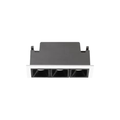 LIKA TRIM INCASSO LED SMD OSRAM Alimentatore ONOFF incluso 8 W 29° 500 lm 3000 K BIANCO E NERO