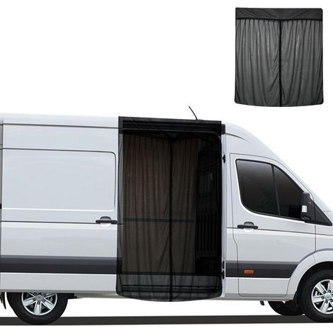 Insektenschutznetz für Ford Transit Custom Schiebetür, magnetisch, 135x110cm (1/5)