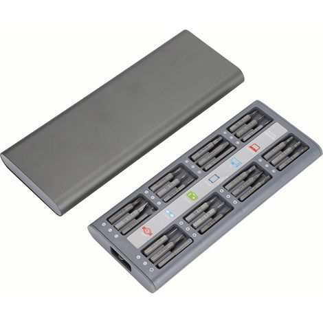 Tournevis De Précision - Jeu De 48 Embouts Double Face - Boîte De Rangement Intégrée - Pour Réparation Ordinateur Et Smartphone (1/5)