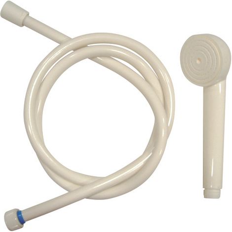 Combiné de douche bague bleue 1,50m (1/2)