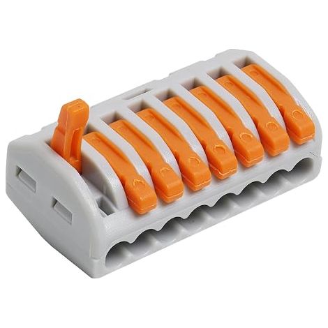Electrical Cable Connectors, Lever Connection Blocks, 250V 32A, Connectors for Installation, for Domestic and Industrial (1/5)