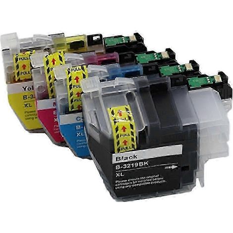 Cartouche d'encre Brother LC3219XL compatible avec les imprimantes MFC-J5330DW et J5335DW - impression fluide (1/5)