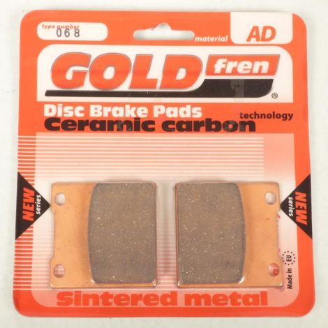 Plaquette de frein Gold Fren pour Moto Honda 650 CB 1979 à 1981 (1/3)