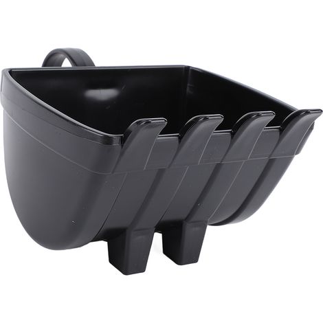Baggerbecher 330 ml, ABS, lustiger Baggerbecher mit Edelstahllöffel für Tee, Milchgetränke, Schwarz (1/5)