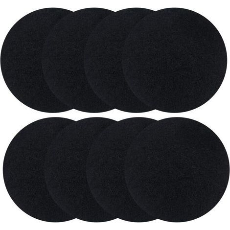 8 Filtres à Charbon Actif Ronds pour Poubelles à Compost – Anti-Odeur, Convient aux Modèles Jusqu’à 17 cm (1/5)