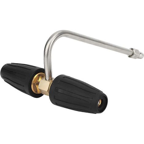 Buse rotative double, raccord rapide 1/4 pouce, nettoyage de tranchées pratique, 4000 PSI (1/4)