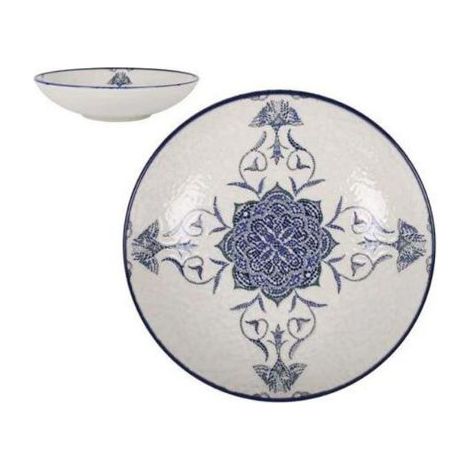 PLATO HONDO 21CM ROSETTA MONACO BRILLO