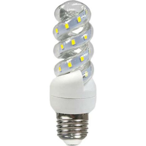 Ampoule Led E27 18w Spirale Lumière Chaude 3000k Naturelle 4000k Froide 6500k S18w