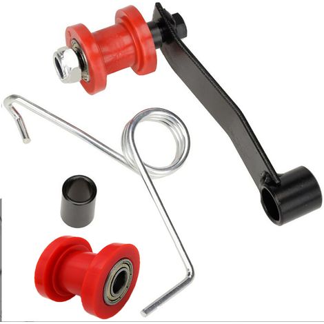 Modification d'accessoire de plage : guide-chaîne tendeur de chaîne à trois roues inversé, guide-chaîne à quatre roues de 10 mm avec rouleaux (1/3)