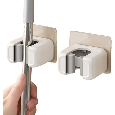 Mopphalter 2 teiliger platzsparender robuster Besen und