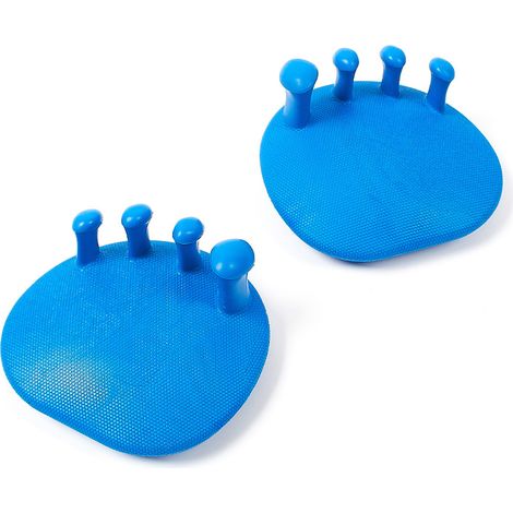 Correcteur valgus du pouce séparateur d'orteils bleu pour yoga et fitness (1/5)