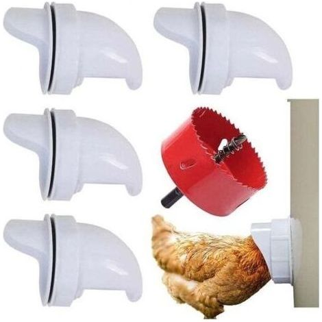 Chauffage à air chaud efficace, chauffage solaire pour poulailler, serres, zones de travail en plein air, dispositif de protection contre la surchauffe (chauffage 12 V 120 W) (1/5)
