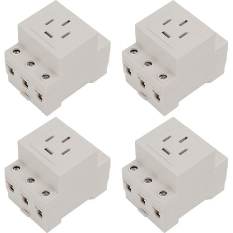 Minuteur de Prise Haute Puissance avec Installation Facile 440VAC30‑416 (Lot de 4) (1/5)
