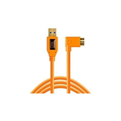 Tether Tools CU61RT15-ORG cable USB 4,6 m USB 3.2 Gen 1 (3.1 Gen 1) USB A Micro-USB B Naranja (1/5)
