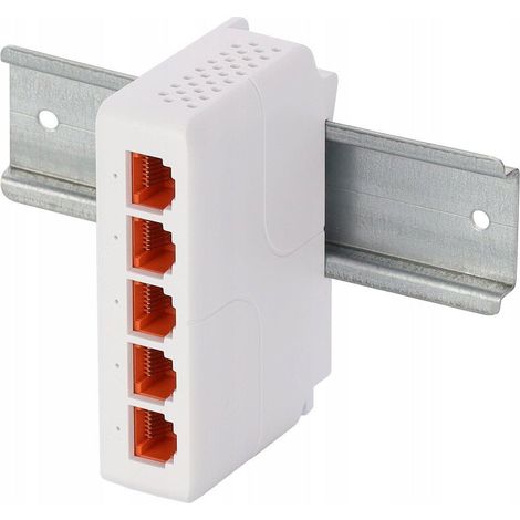 Extensor Ethernet Pulsar EXT-POEG4DIN alcance 100 metros gigabit (1/3)