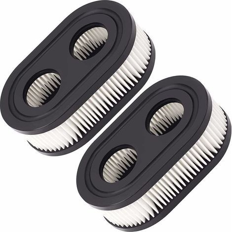 Juego de 2 filtros de aire 593260 798452 334404 para cortacéspedes, filtros de repuesto para motores de las series 550E, 500EX, 550EX, 625 y 575EX, accesorios para cortacéspedes (1/4)