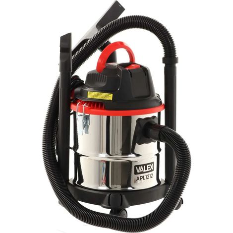 Aspiratore polvere e liquidi apl1212 valex aspirapolvere aspiraliquidi 1200w 12l (1/2)