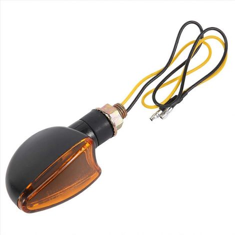 Clignotant Moto 12V Universel - Feu Indicateur de Direction pour Motocyclette (1/5)