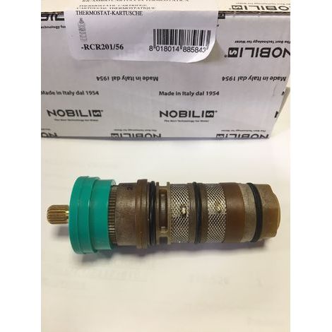 Nobili – Cartouche thermostatique pour mélangeur et mitigeur – Compatible Salles de bain – Pièce détachée de qualité – Installation facile
