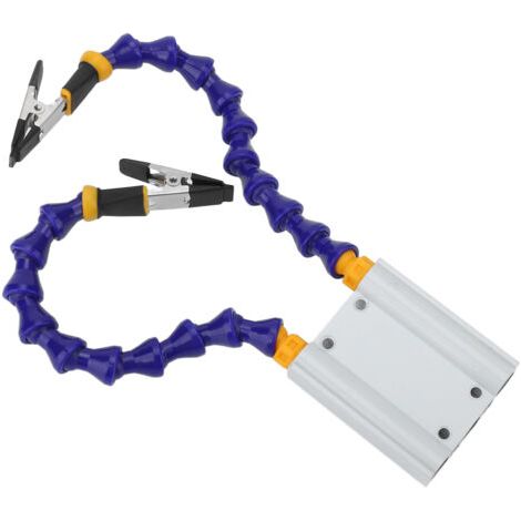 Aramox Outil de Soudage pour le Soudage de Troisième Main de la Base en Alliage en Aluminium avec un Bras Réglable pour les Projets de (2PCS). (1/5)