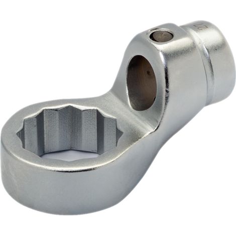 Bahco Metrischer Ringschlüssel mit runder 22 mm Zapfenaufnahme, SW 34 mm