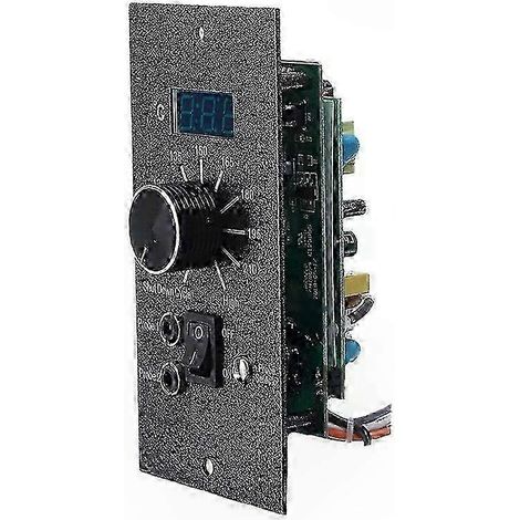 Thermostat numérique de remplacement pour grille à pellets, panneau de contrôle avec sonde, régulateur de température précis, compatible BBQ et fumoir, pièce détachée universelle. (1/5)