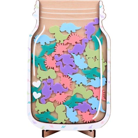 YINKUU Pot de récompense magnétique personnalisé étoiles pastel pour étudiants, tableau d'affichage, jetons, outil de gestion de classe pour l'apprentissage de la propreté, idée cadeau pour fils et fi (1/5)