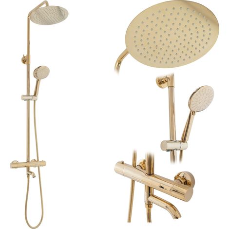 Thermostatic Shower Set REA Lungo Gold (1/5)