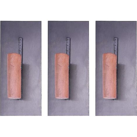 Truelle de finition en acier (lot de 3)