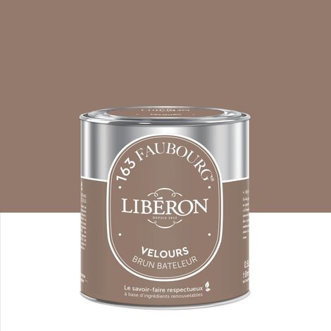 LIBERON Peinture brun bateleur multisupport 163 faubourg LIBÉRON velours 0.5 l