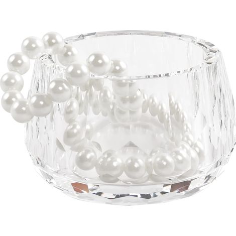 Boîte à bijoux en verre à écrou de cristal / bol à bonbons, Cristal, Candy Bowl, 6x9cm/2.4x3.2" Small (1/5)