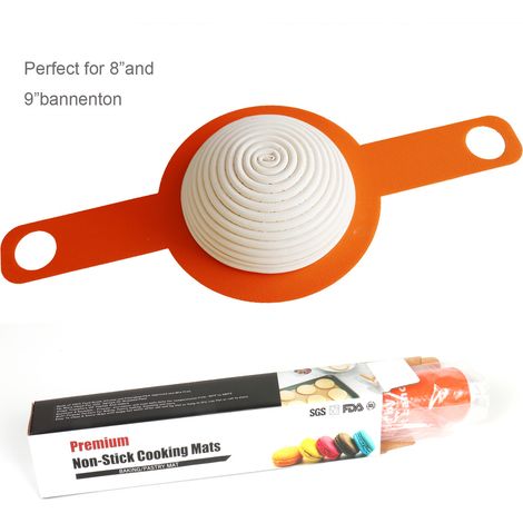 Accesorios para horno, tapete para transferir pan, papel pergamino alternativo, tapete extractor de mango largo
