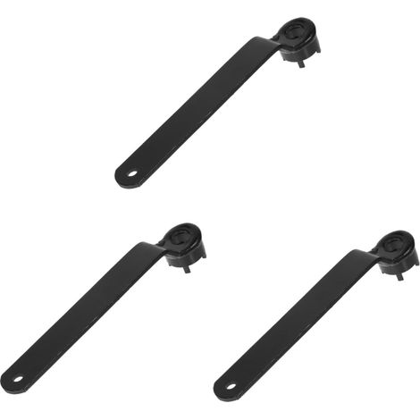 3 Pièces Clé De Meuleuse D'Angle Clé À Broche De Meuleuse D'Angle Outil De Démontage De Meuleuse Clé À Molette Contre-Écrou Clé À Broche De Meuleuse Clés D'Angle Visage De Clé De (1/5)