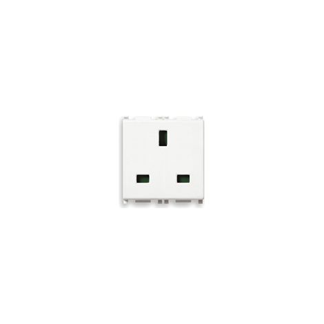 VIMAR - 14219 2P+T 13A Prise anglaise, blanche
