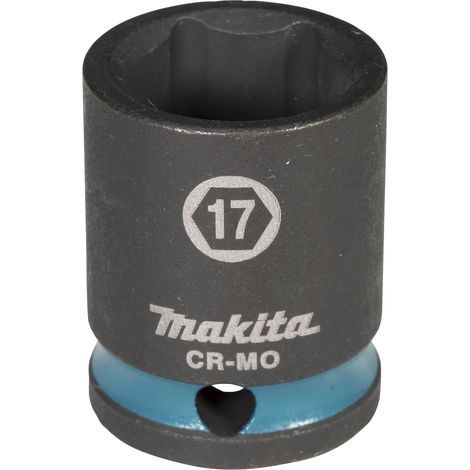 Makita E-15986 Steckschlüssel 3/8&quot SW17 Impact Black kurz (1/4)