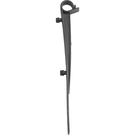 Lot de 60 clips de fixation pour gouttière, grille de gouttière - Pour garder la brosse de protection des feuilles en place et les lumières de Noël - Noir (1/5)