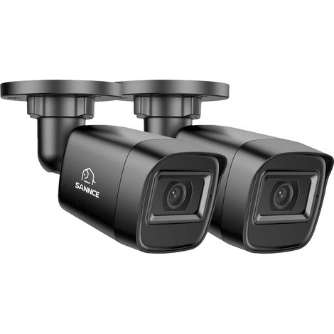 Caméras CCTV SANNCE, Résolution HD 1080P, Vision Nocturne 20m (1/2)