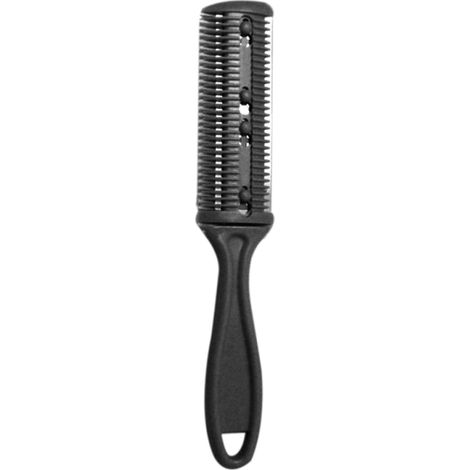 Peigne rasoir 3 pièces, coupe-cheveux, ciseaux à effiler, outil de coupe pour cheveux fins