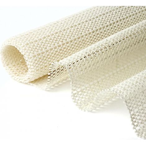 Tapis antidérapant pour Protection de Facile à Laver et Peut Etre Coupé 2 Pièces 50x80cm Beige (1/5)