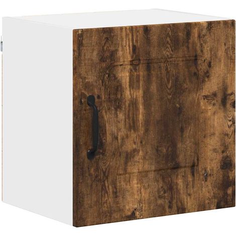 Meuble mural de cuisine,Armoire de cuisine avec étagère Chêne fumé 40 x 31 x 40 cm CFW72259 (1/5)