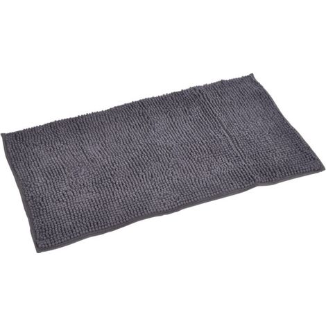 Tapis de Bain Microfibre "Sweety" 45x75cm Anthracite (1/2)