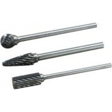 Kugelkopf-Schaftfräser aus Wolframkarbid Ø 6 mm