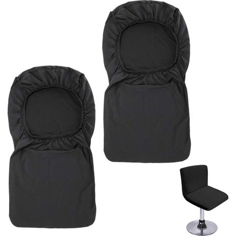 Basetbl – Housse de chaise extensible pour tabouret de bar – 100 % polyester – Protection durable – Dimensions 35–45 cm