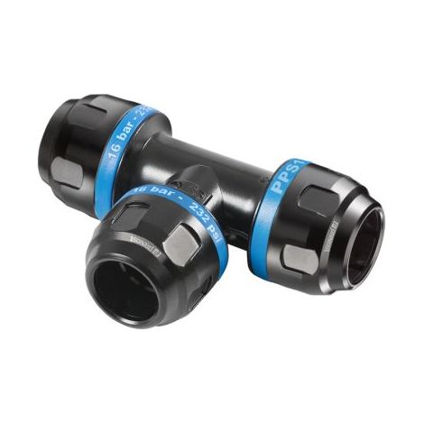 Prevost – Té égal aluminium 20mm – Raccord laiton fileté plomberie – Pression max 16bar – Température min -20°C