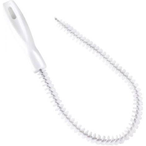 Brosse de nettoyage d'évier Flexible 45cm, outil d'épilation pour évier, baignoire, radiateur et bouteille (1/5)