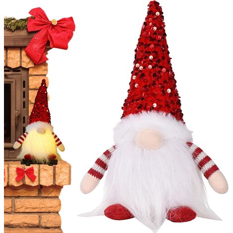 Nain De Noel - Avec Eclairage Ambiant Chaud - Pour Decoration Interieure Et Exterieure - Lot De 1 (1/5)