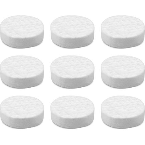9 Pcs Éponge Céramique Bioethanol pour Cheminée de Table, Laine Céramique pour Bioéthanol, Éponge de Laine de Céramiques pour Cheminée Éthanol Poêle (1/5)