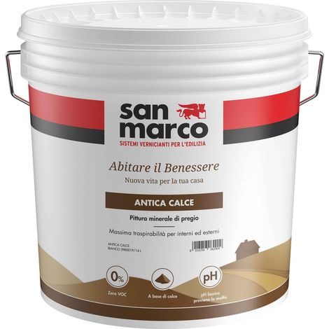 Antica calce pittura minerale bianco lt 1
